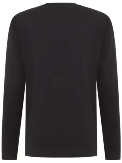 Mustang Herren Langarmshirt in schwarz - Ärmel: langarm