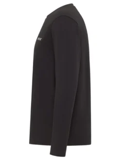 Mustang Herren Langarmshirt in schwarz - Ärmel: langarm