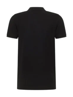 Mustang Herren Poloshirt in schwarz - Ärmel: Halbarm