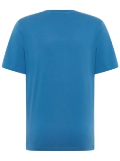 Mustang Herren T-Shirt in blau - Ausschnitt: Rundhals