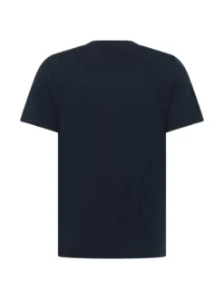 Mustang Herren T-Shirt in blau - Ausschnitt: Rundhals