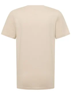 Mustang Herren T-Shirt in braun - Ausschnitt: Rundhals