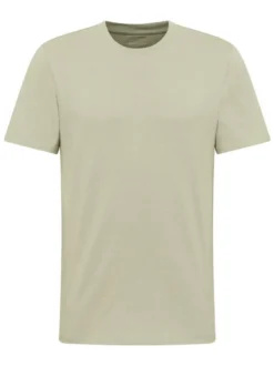 Mustang Herren T-Shirt in grün - Ausschnitt: Rundhals