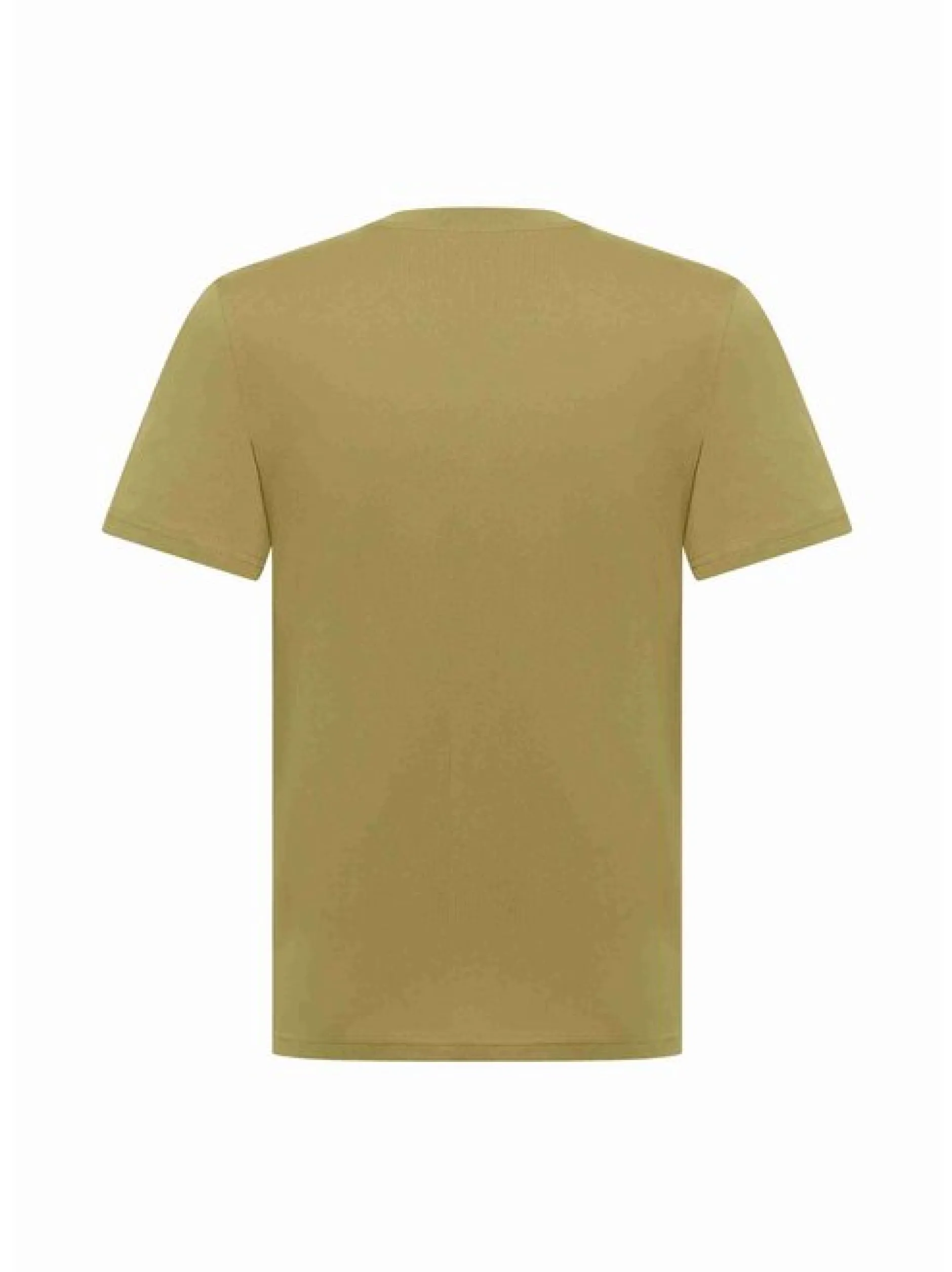 Mustang Herren T-Shirt in grün - Ausschnitt: Rundhals