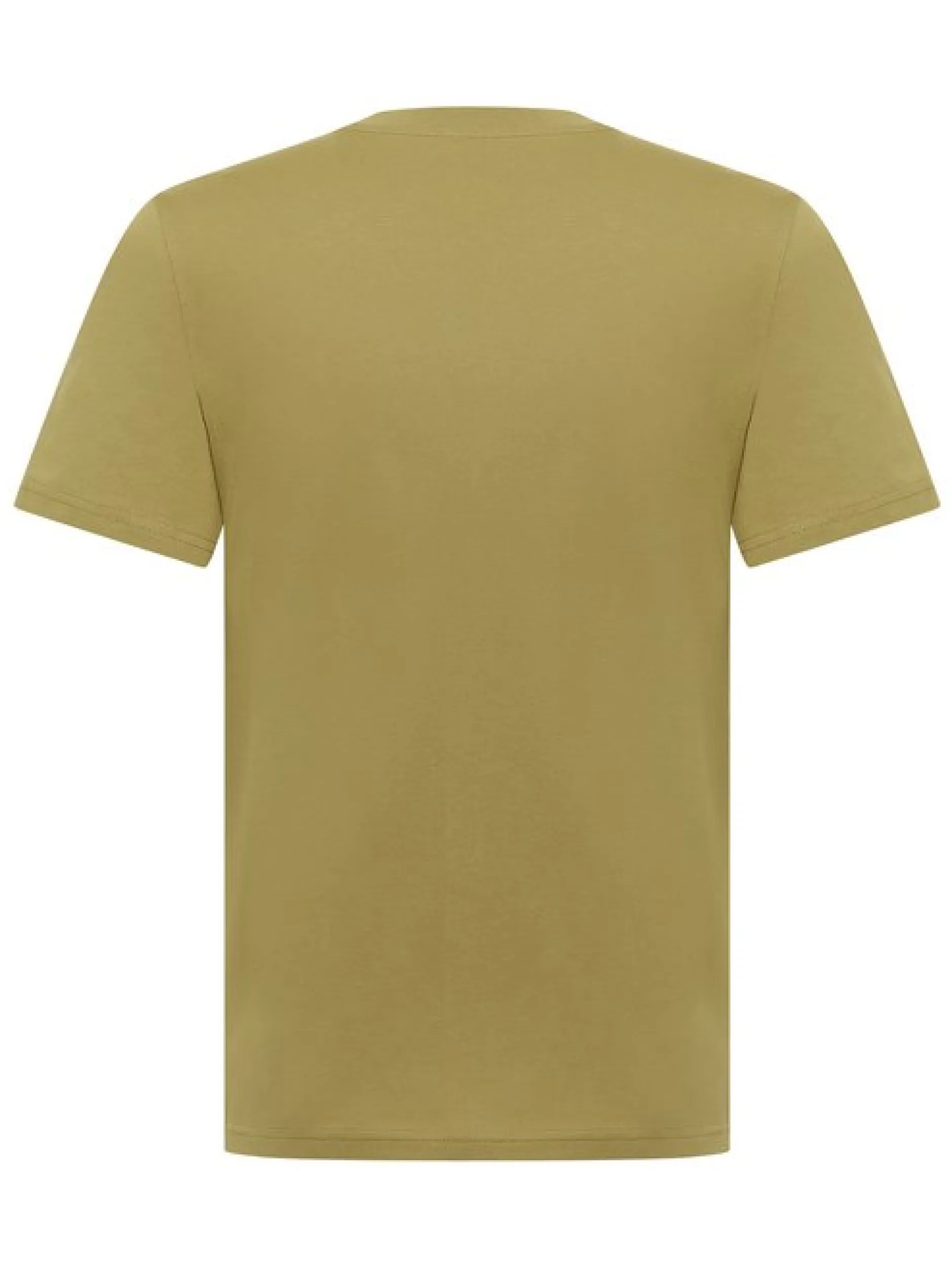 Mustang Herren T-Shirt in grün - Ausschnitt: Rundhals