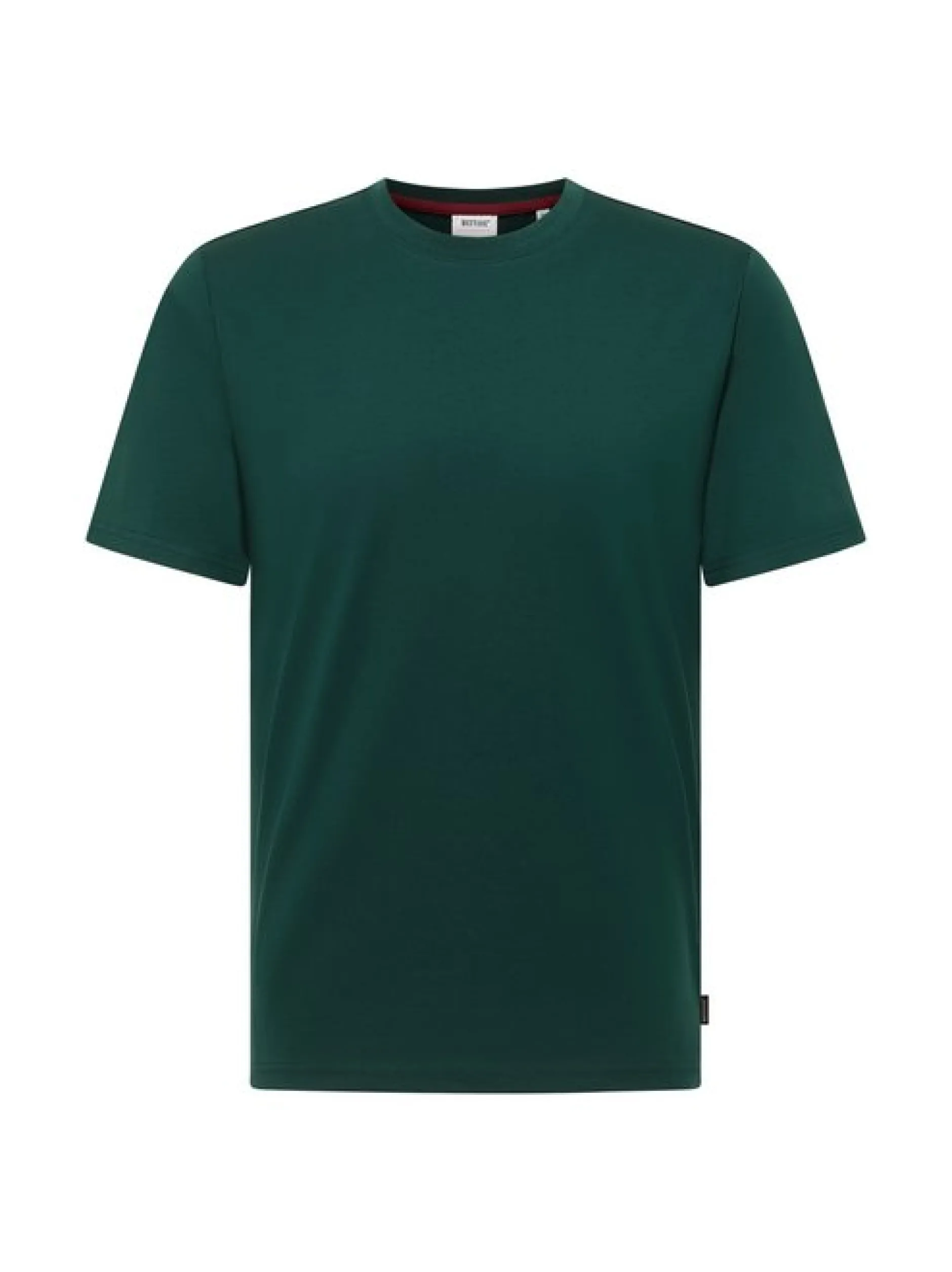 Mustang Herren T-Shirt in grün - Ausschnitt: Rundhals