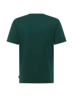 Mustang Herren T-Shirt in grün - Ausschnitt: Rundhals