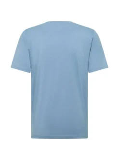 Mustang Herren T-Shirt in hellblau - Ärmel: Halbarm
