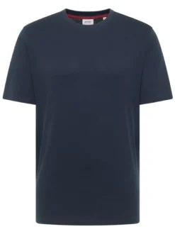 Mustang Herren T-Shirt in marine - Ausschnitt: Rundhals
