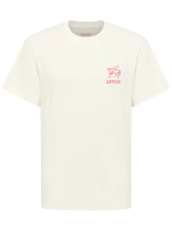 Mustang Herren T-Shirt in weiß - Ausschnitt: Rundhals