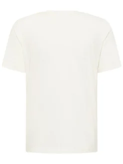 Mustang Herren T-Shirt in weiß - Ausschnitt: Rundhals