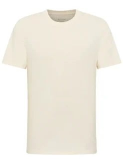 Mustang Herren T-Shirt in weiß - Ausschnitt: Rundhals