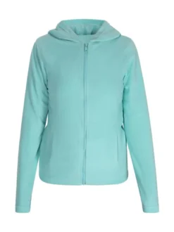 MyMo Damen Fleecejacke in türkis