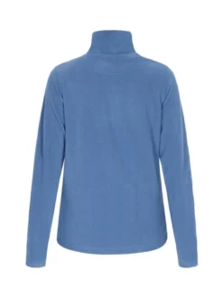MyMo Damen Fleecepullover in blau