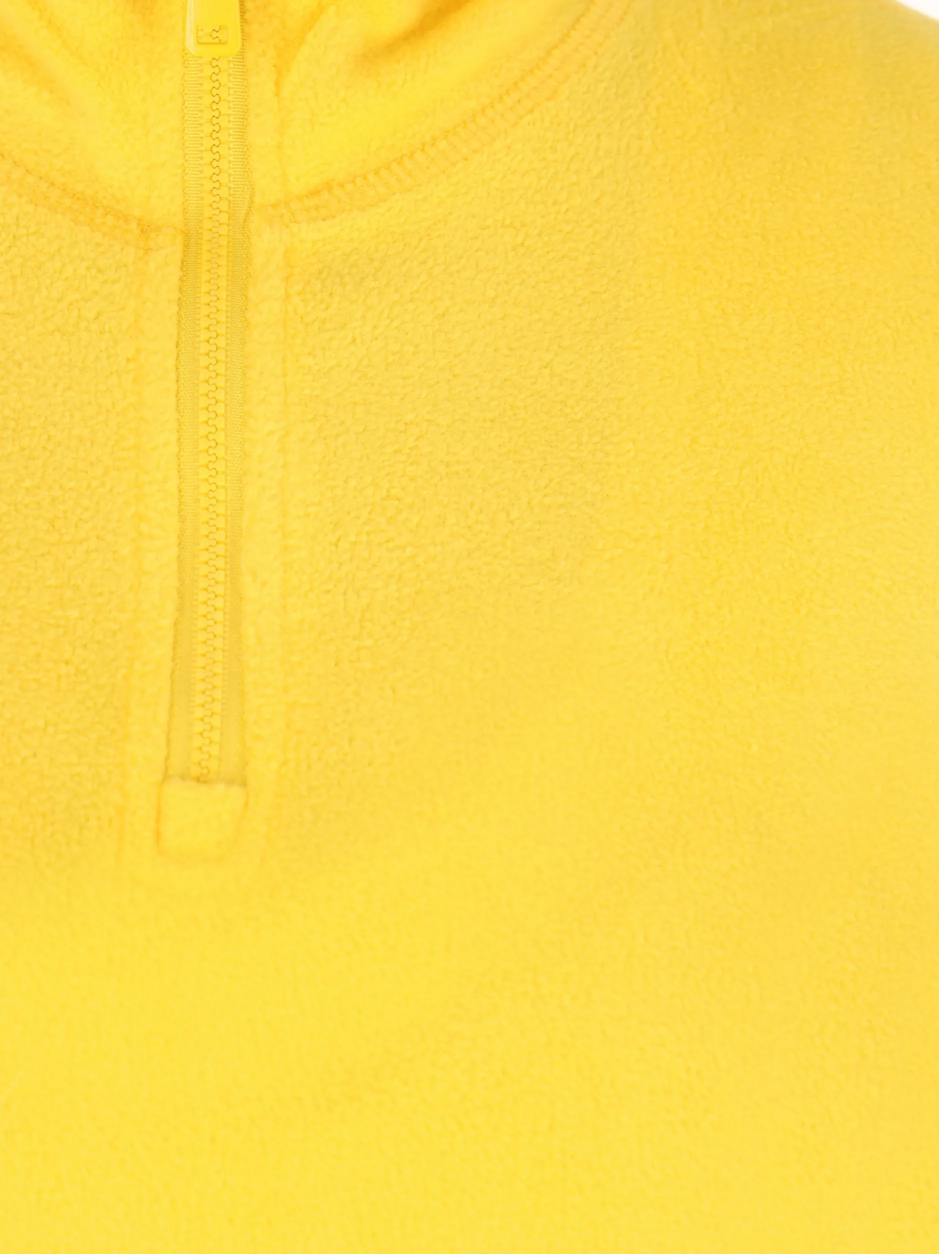 MyMo Damen Fleecepullover in gelb
