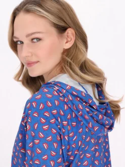 MyMo Damen Jacke in blau