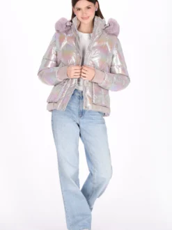 MyMo Damen Jacke in purple