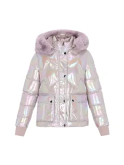 MyMo Damen Jacke in purple