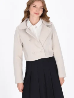 MyMo Damen Jacke in weiß