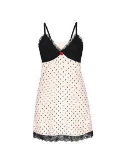 MyMo Damen Kleid in beige - Länge: mittel