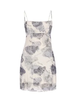 MyMo Damen Kleid in grau - Länge: mittel