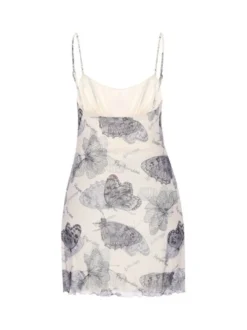 MyMo Damen Kleid in grau - Länge: mittel
