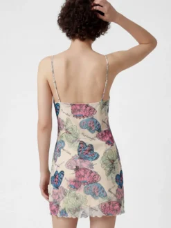 MyMo Damen Kleid in rosa - Länge: mittel