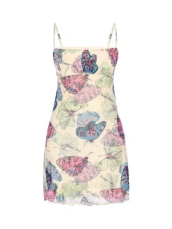 MyMo Damen Kleid in rosa - Länge: mittel