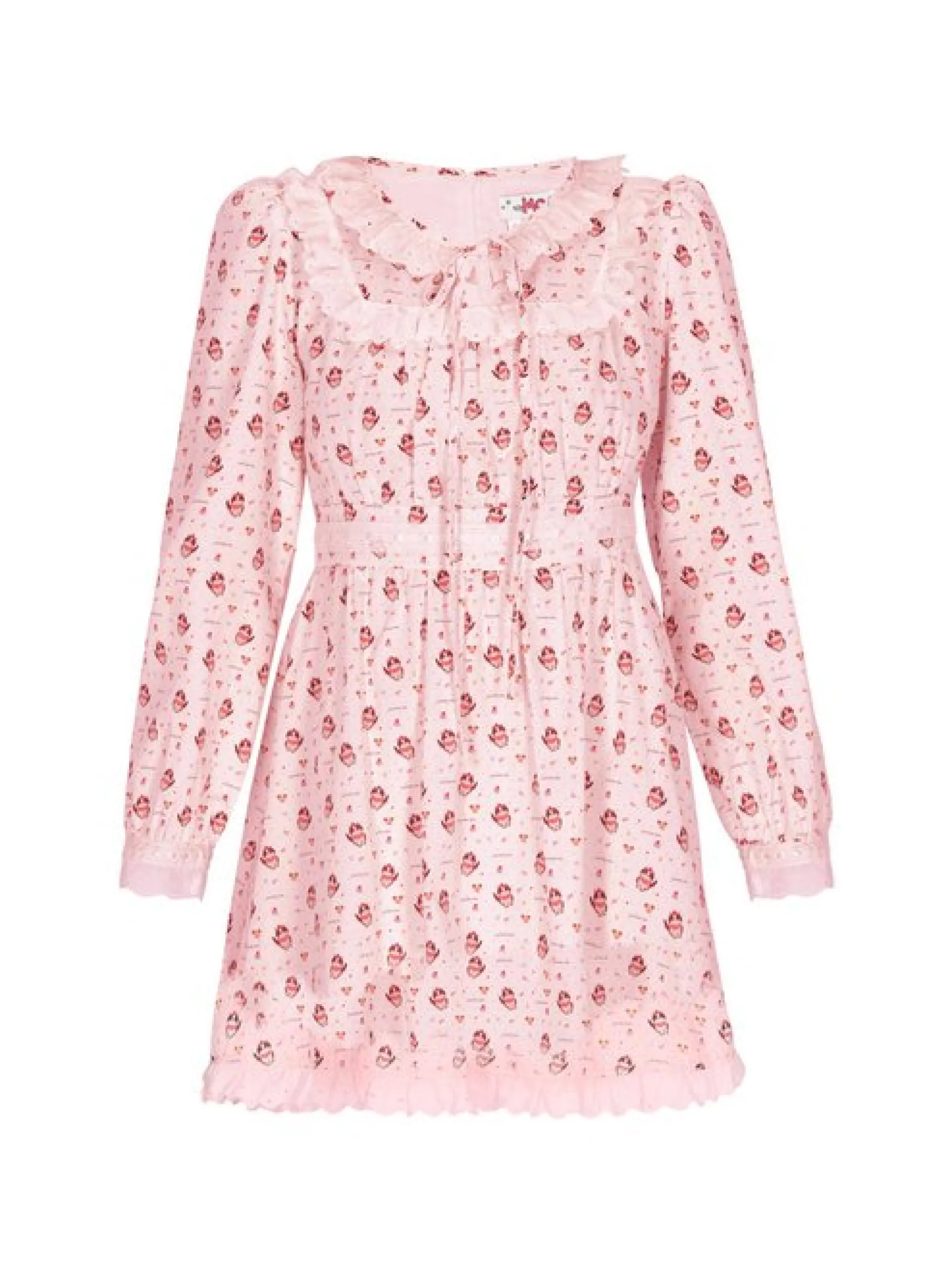 MyMo Damen Kleid in rosa - Länge: mittel