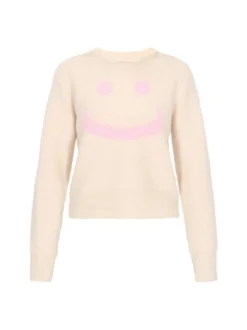 MyMo Damen Pullover in beige - Ausschnitt: Rundhals