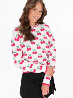MyMo Damen Pullover in ecru - Ausschnitt: Rundhals