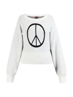 MyMo Damen Pullover in ecru - Ausschnitt: Rundhals