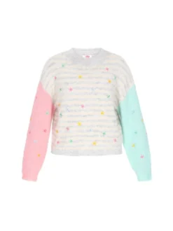 MyMo Damen Pullover in grau