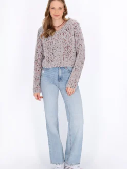 MyMo Damen Pullover in mehrfarbig