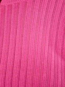 MyMo Damen Pullover in pink - Ausschnitt: Rundhals