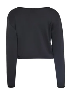 MyMo Damen Pullover in schwarz