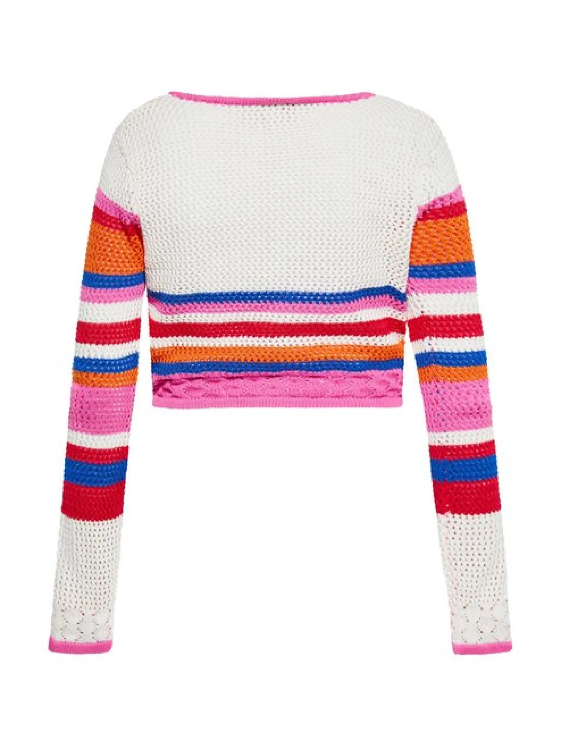 MyMo Damen Strickjacke in mehrfarbig