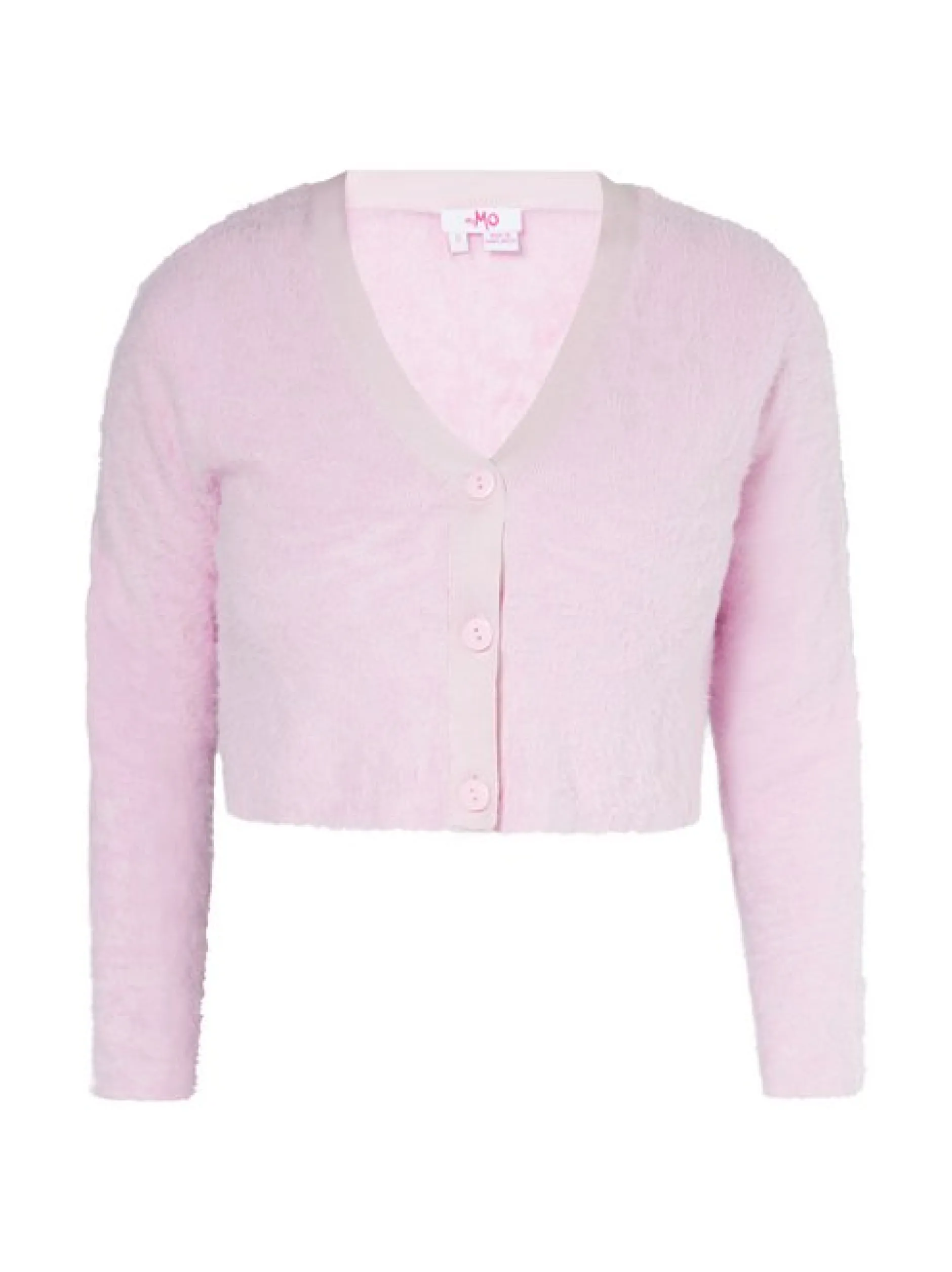 MyMo Damen Strickjacke in pink
