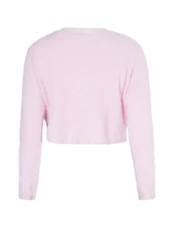 MyMo Damen Strickjacke in pink