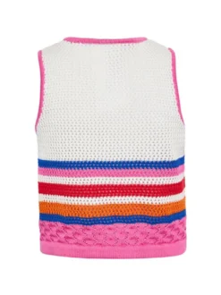 MyMo Damen Stricktop in mehrfarbig