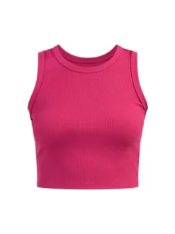 MyMo Damen Tanktop in pink - Ausschnitt: Rundhals