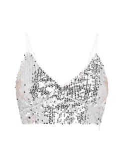 MyMo Damen Top in silber