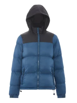 MyMo Damen Wattierte Steppjacke in schwarz