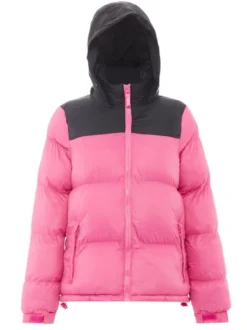 MyMo Damen Wattierte Steppjacke in mehrfarbig