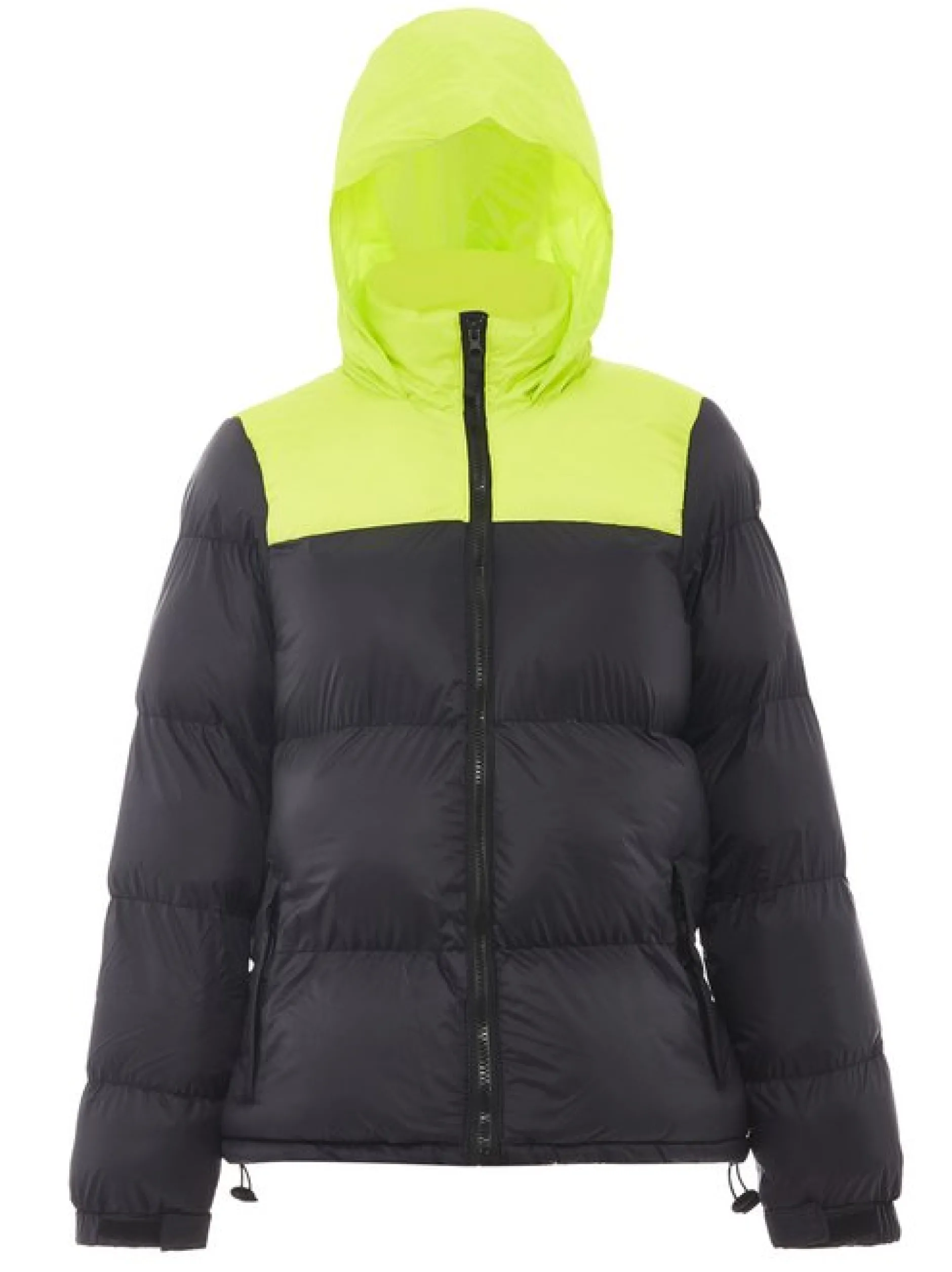 MyMo Damen Wattierte Steppjacke in schwarz