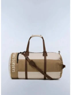 Napapijri Herren Duffle-Bag - H-EQUATOR DUF in camel weiß