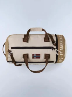 Napapijri Herren Duffle-Bag - H-EQUATOR DUF in camel weiß