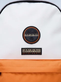 Napapijri Herren Rucksack - VOYAGE 3 - 20, 8L in weiß orange