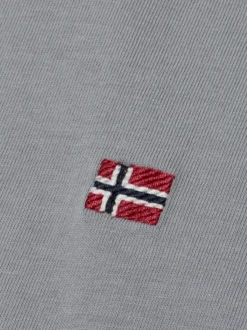 Napapijri Herren T-Shirt - Salis in grau