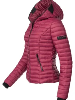 Navahoo Damen Übergangsjacke - Kimuk in bordeaux